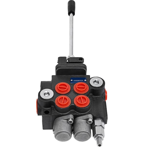 Hydraulic Valve 2 Spool Hydraulic Joystick Control Valve 11 GPM Hydraulic Directional Control Valve Double Acting