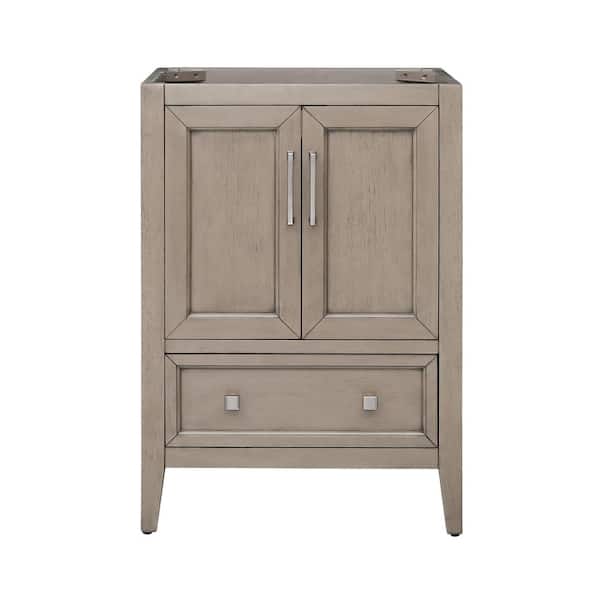 Avanity Everette 24 in. W x 21.5 in. D x 34 in. H Bath Vanity Cabinet without Top in Gray Oak
