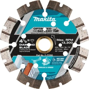 4.5 in. Thin Kerf Segmented Rim Diamond Blade