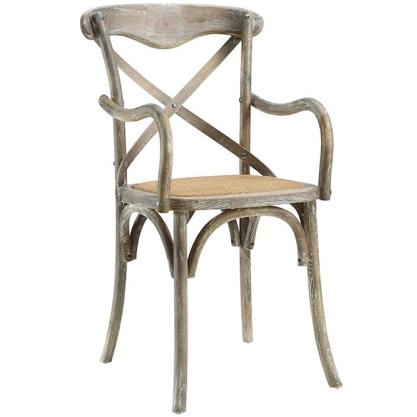 MODWAY Gear Gray Dining Armchair