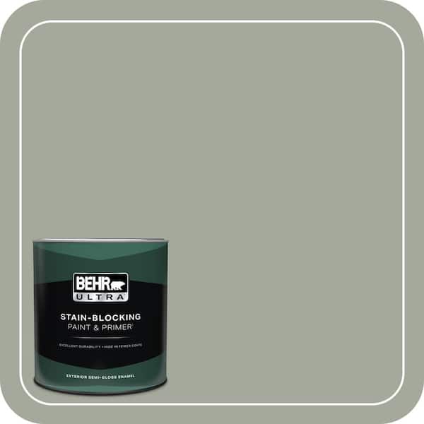 BEHR ULTRA 1 qt. Home Decorators Collection #HDC-AC-18 Garden Promenade Semi-Gloss Enamel Exterior Paint & Primer
