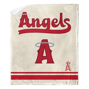 MLB City Connect Angels Silk Touch Sherpa Multicolor Throw