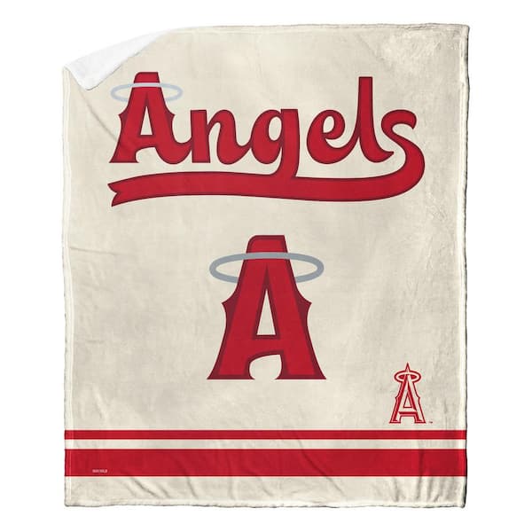 THE NORTHWEST GROUP MLB City Connect Angels Silk Touch Sherpa Multicolor Throw