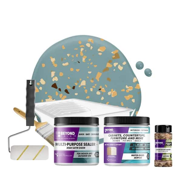 BEYOND PAINT Nantucket Countertop Kit with Autumn Flecks