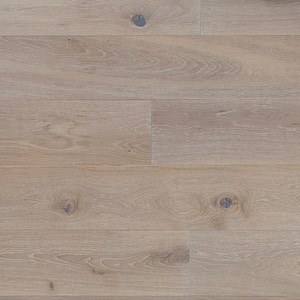 Timber Wolf XL Euro Oak 1/2 in. T x 7.5 in. W Tongue & Groove Wire Brush Engineered Hardwood Flooring (31.09 sqft/case)