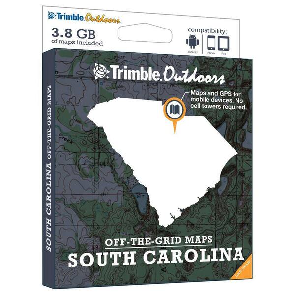 Trimble Outdoors South Carolina Off-The-Grid Maps