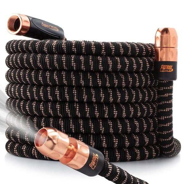 Lead-Free Hose - Copper ft. 3/4 Expandable Bullet Hose 650 Home Pocket Kink-Free in. Lightweight Depot Dia 16262 100 psi x The