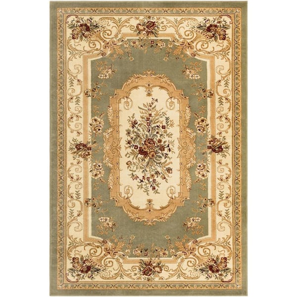 Unique Loom Versailles Henry Green 6' 0 x 9' 0 Area Rug