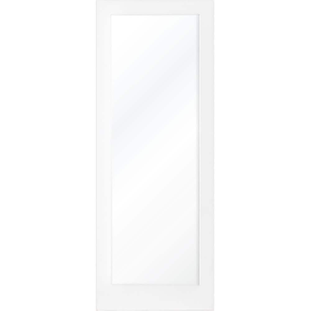 28 in. x 80 in. 1-Lite Solid Core MDF Primed Interior Door Slab price history on PriceWatchPro