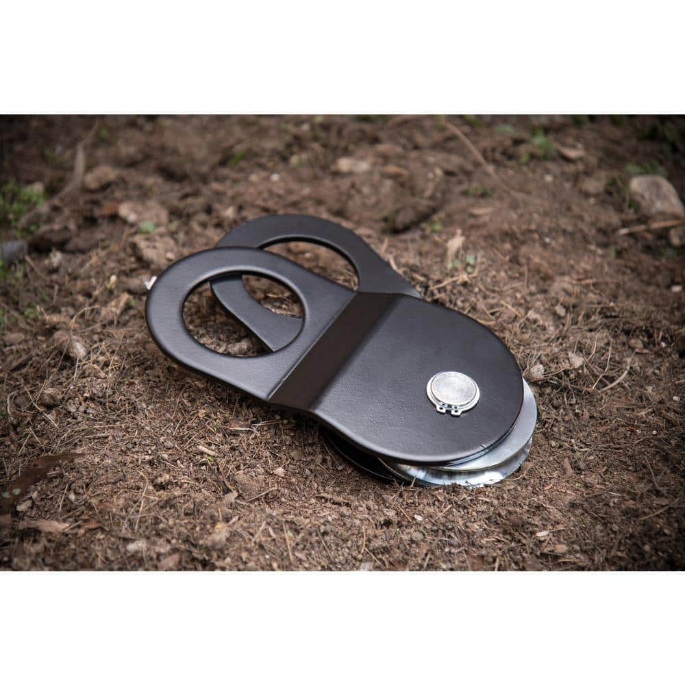 Champion 15,000 lb Black Stainless Steel Snatch Block