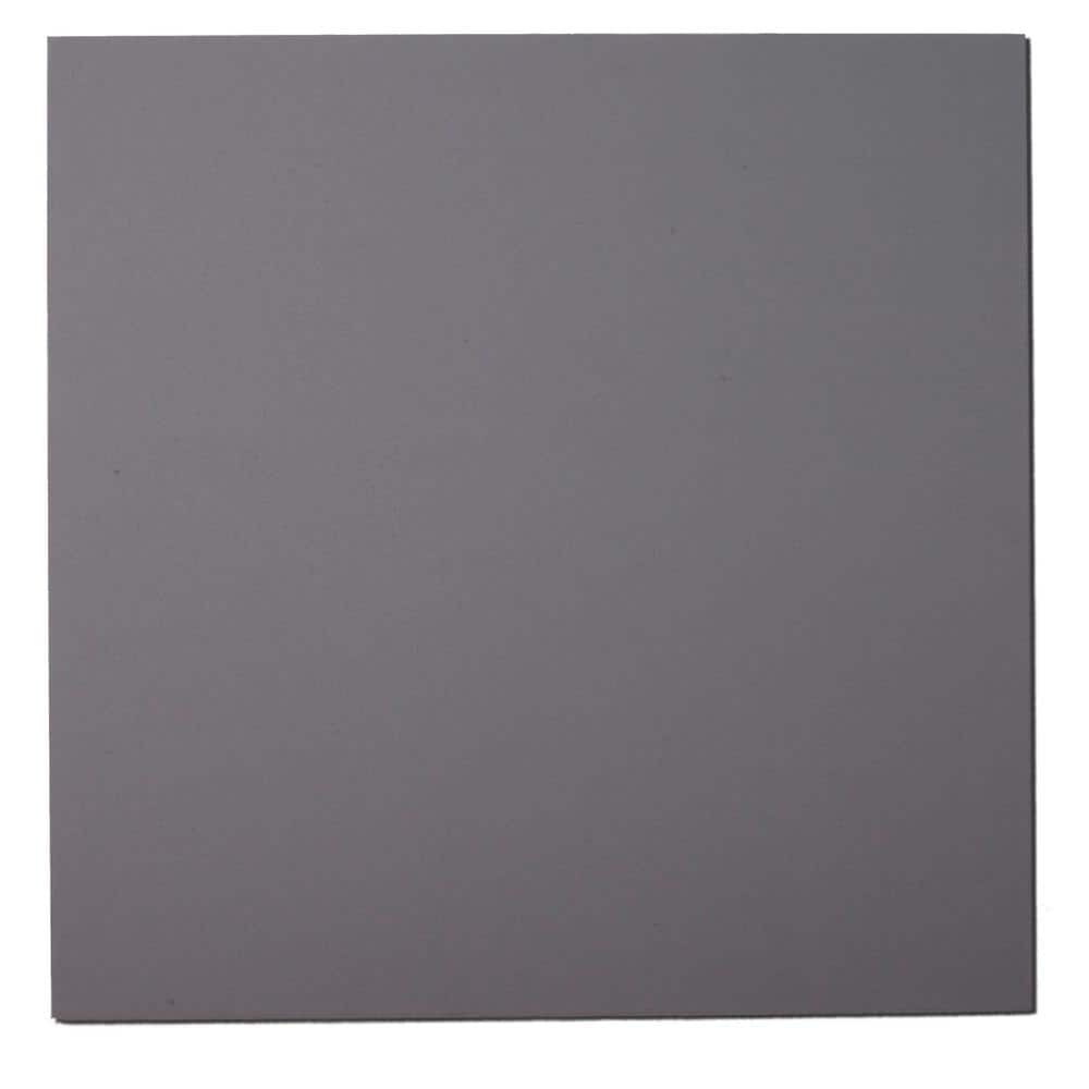 24 in. x 24 in. Fabric Square Sound Absorbing Acoustic Panels in Gray (2-Pa