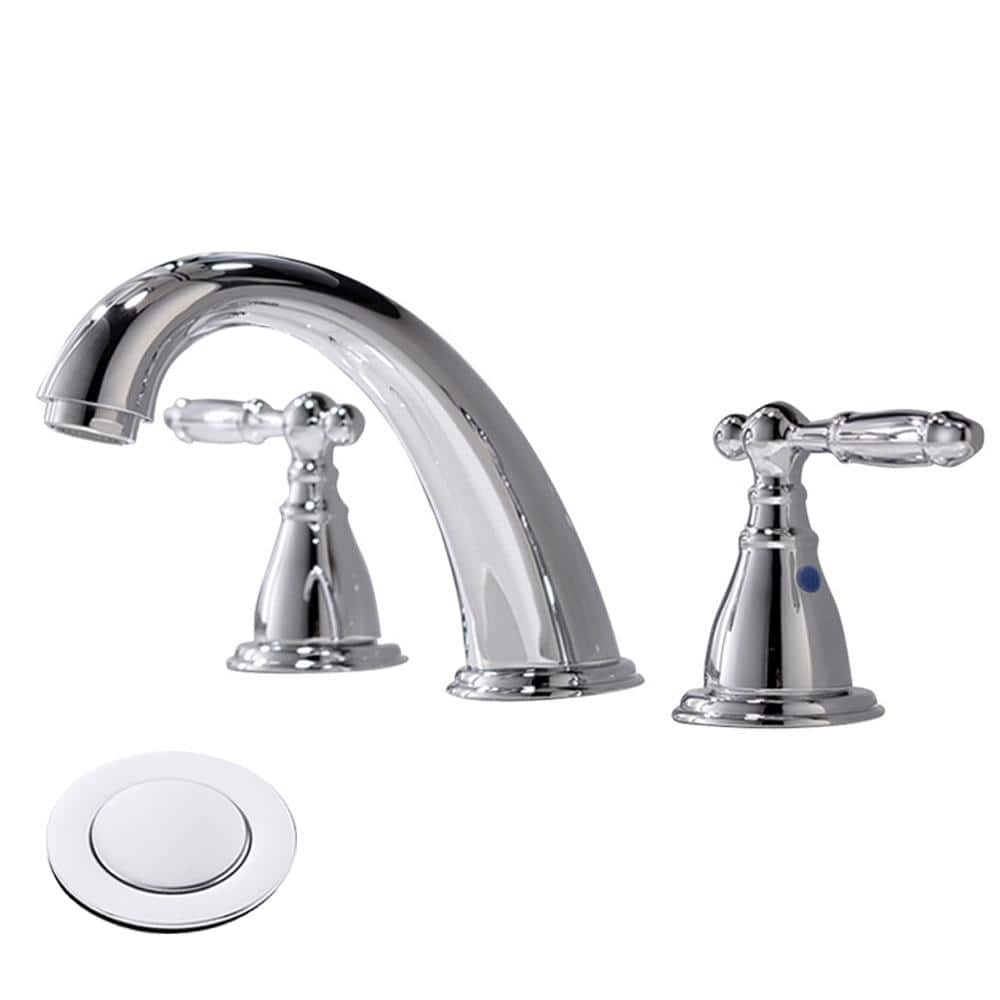 Reviews for Phiestina 8 in. Widespread 2-Handles Bathroom Sink Faucet ...