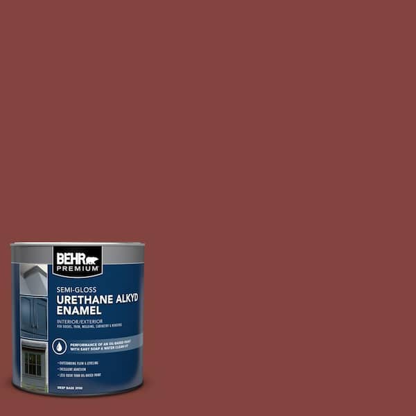 1 qt. #MS-06 Matador Semi-Gloss Enamel Urethane Alkyd Interior/Exterior Paint