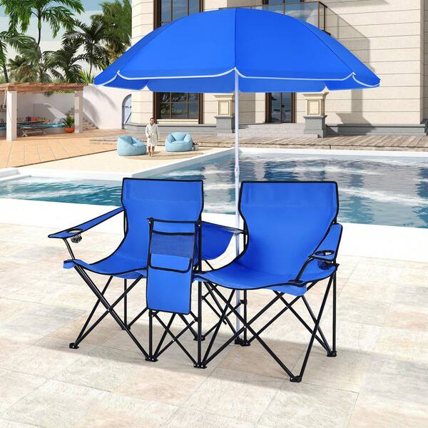 2 seat patio umbrella chair DOALBUN Folding Double Camping with Portable Picnic Chair New and in a good condition 2 CHEFJOY Double Camping Chair, 2-Person