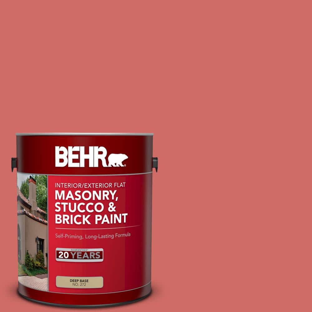 1 gal. #M160-6 Matadors Cape Flat Interior/Exterior Masonry, Stucco and Bri
