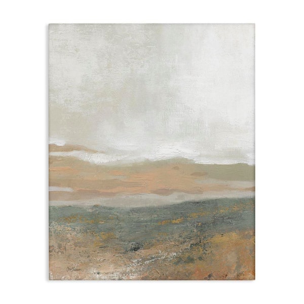 Neutral Desert Abstraction by Carol Robinson Unframed Graphic Art Print Abstract 36 in. x 48 in.
