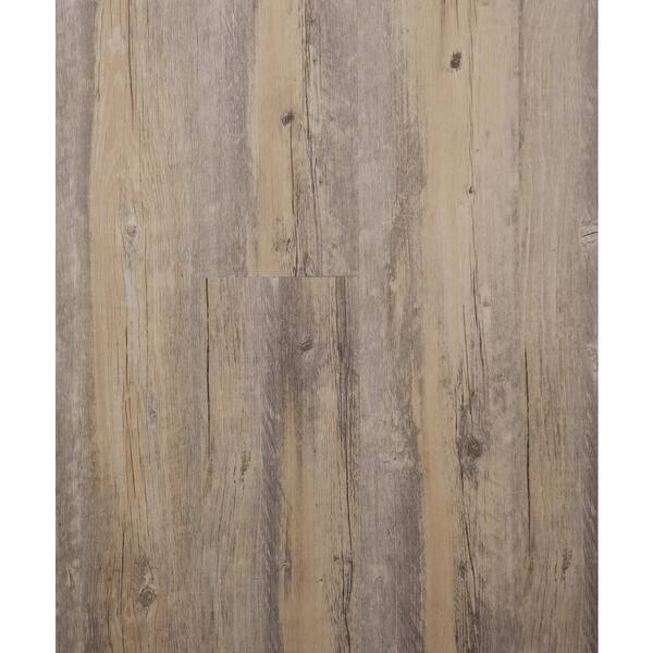 Unbranded Hydri-Core 5.83 in. x 48 in. Plymouth Pine Embossed HDPC Vinyl Plank (19.42 sq. ft. / case)