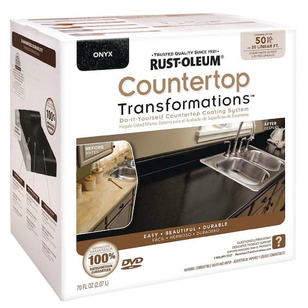 Rust-Oleum Transformations Large Onyx Countertop Kit (Covers 50 sq. ft.)-DISCONTINUED
