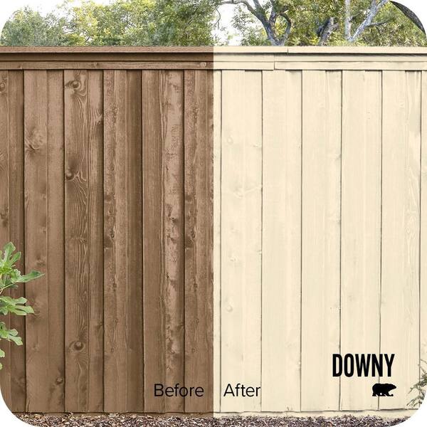 BEHR - 1 gal. #350C-1 Downy Solid Color House and Fence Exterior Wood Stain