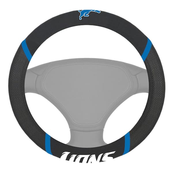 Detroit Lions Car Steering Wheel Cover Auto Truck Elastic Waterproof  Accessorie