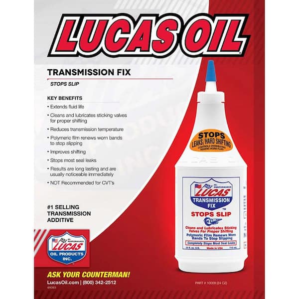 Can I Put Lucas Transmission Fix In Engine Oil  