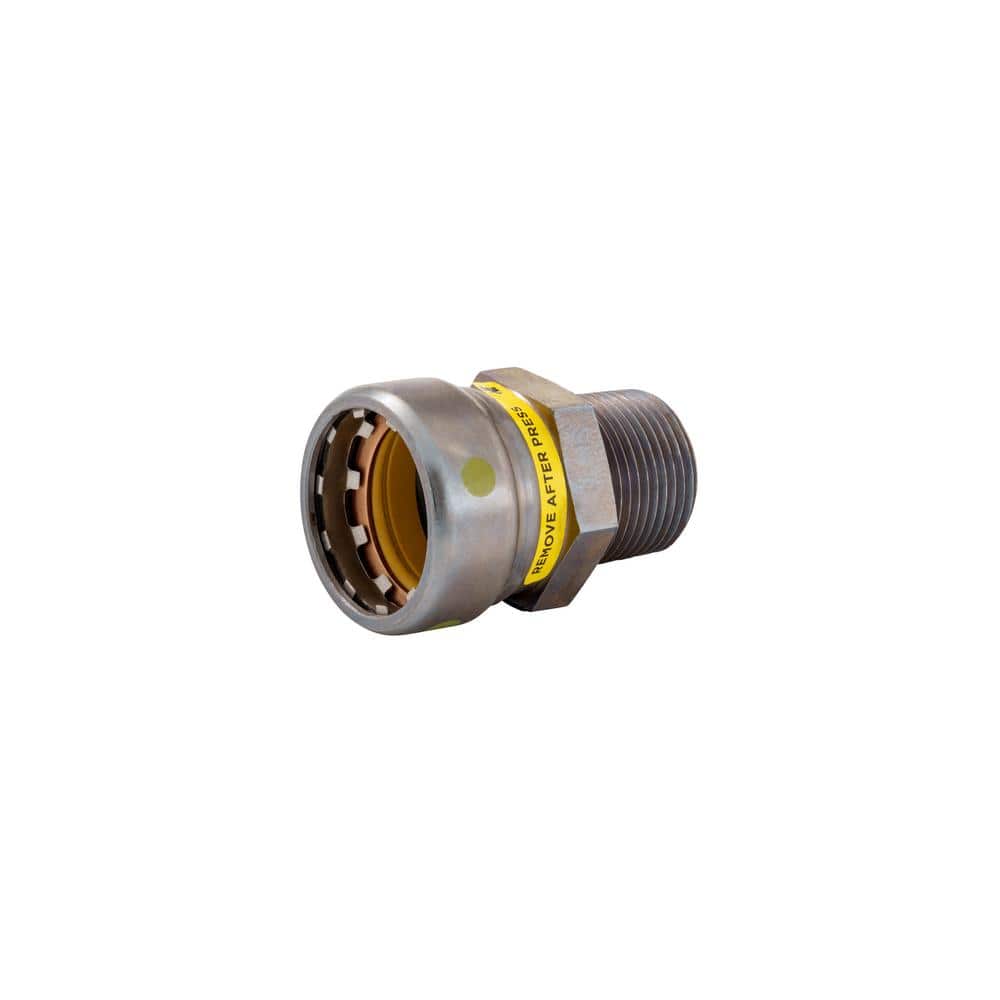 3/4 in. Carbon Steel Press x MPT Male Adapter Fitting Pro Pack (5-Pack) price history on PriceWatchPro