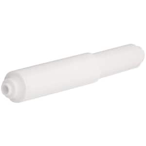 Replacement Double Post Toilet Paper Roller in White