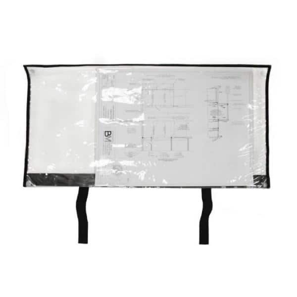 36 in. x 48 in. Large Document Protection Blueprint Plan Holder (2-Pack)