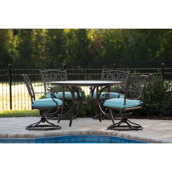 Hanover monaco 5 piece deals dining set