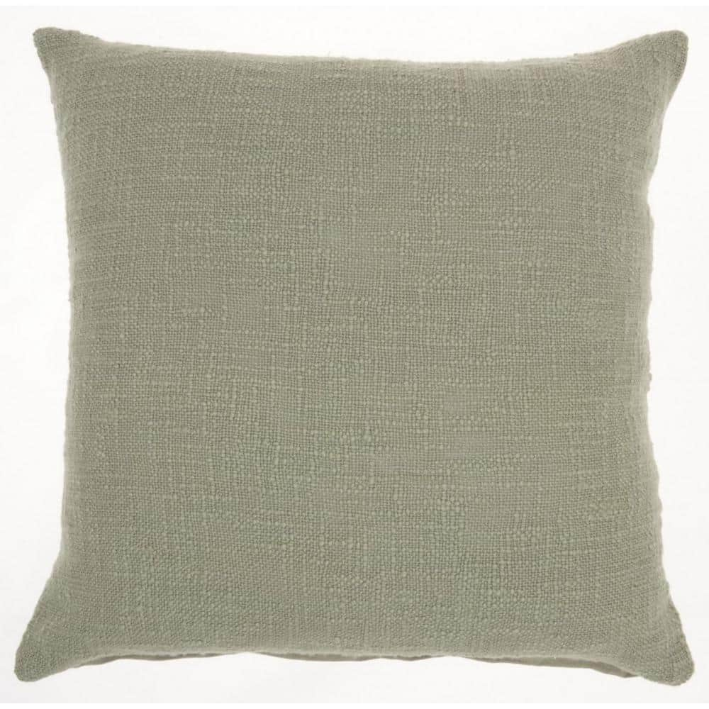 Jordan Manufacturing 18 x 18 Halsey Navy Knife Edge Square Outdoor Throw  Pillow 9950PK1-5899D - The Home Depot