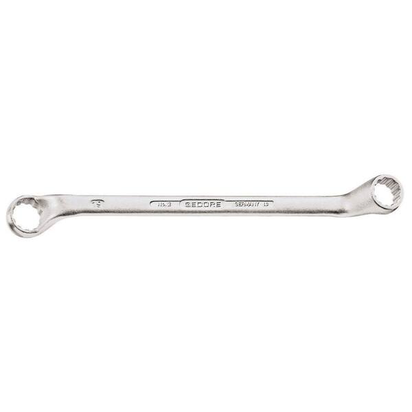 GEDORE 19/32 in. x 11/16 in. Double Ended Ring Wrench Offset