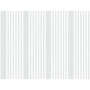 Wallpaper Roll Black White Vertical Stripes And Classic 24in x 27ft 