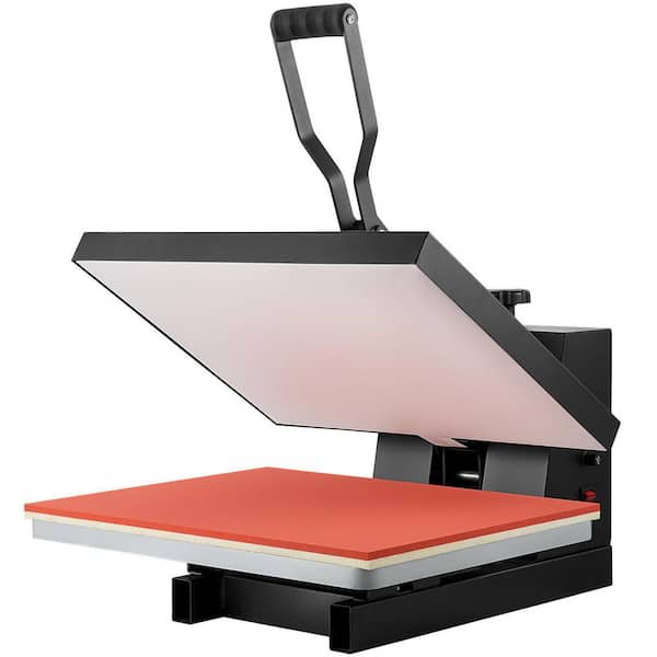 Heat Press 16 x 20,1700-Watt Power Heat Press Machine, Fast Heating, High Pressure Heat Press Machine for T-Shirt, Black