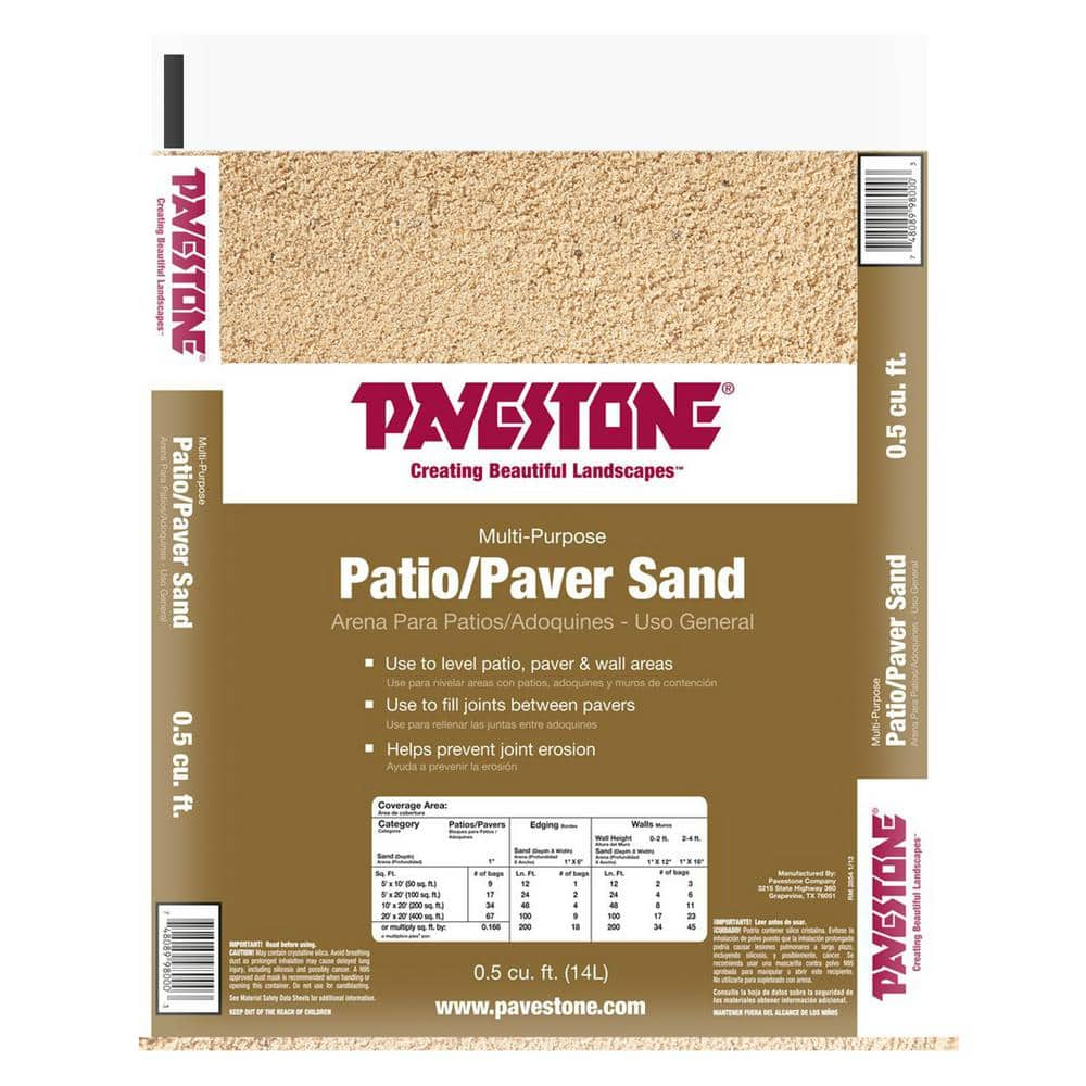 Pavestone 0.5 cu. ft. Paver Sand 98000 The Home Depot