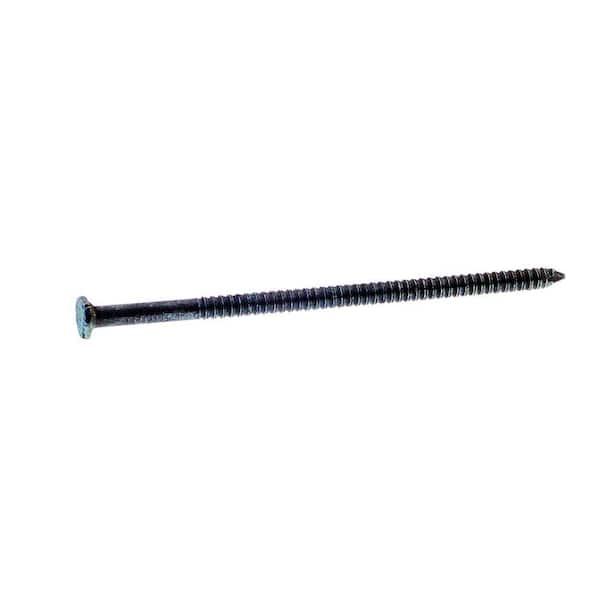 Grip-Rite 4 in. x 7-Gauge 20-penny Tempered Hardened Ring Shank Pole Barn Nails 5 lb. Box