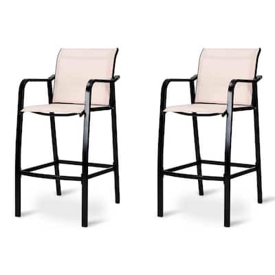 Costway Outdoor Bar Stools, Outdoor Counter Height Chairs
