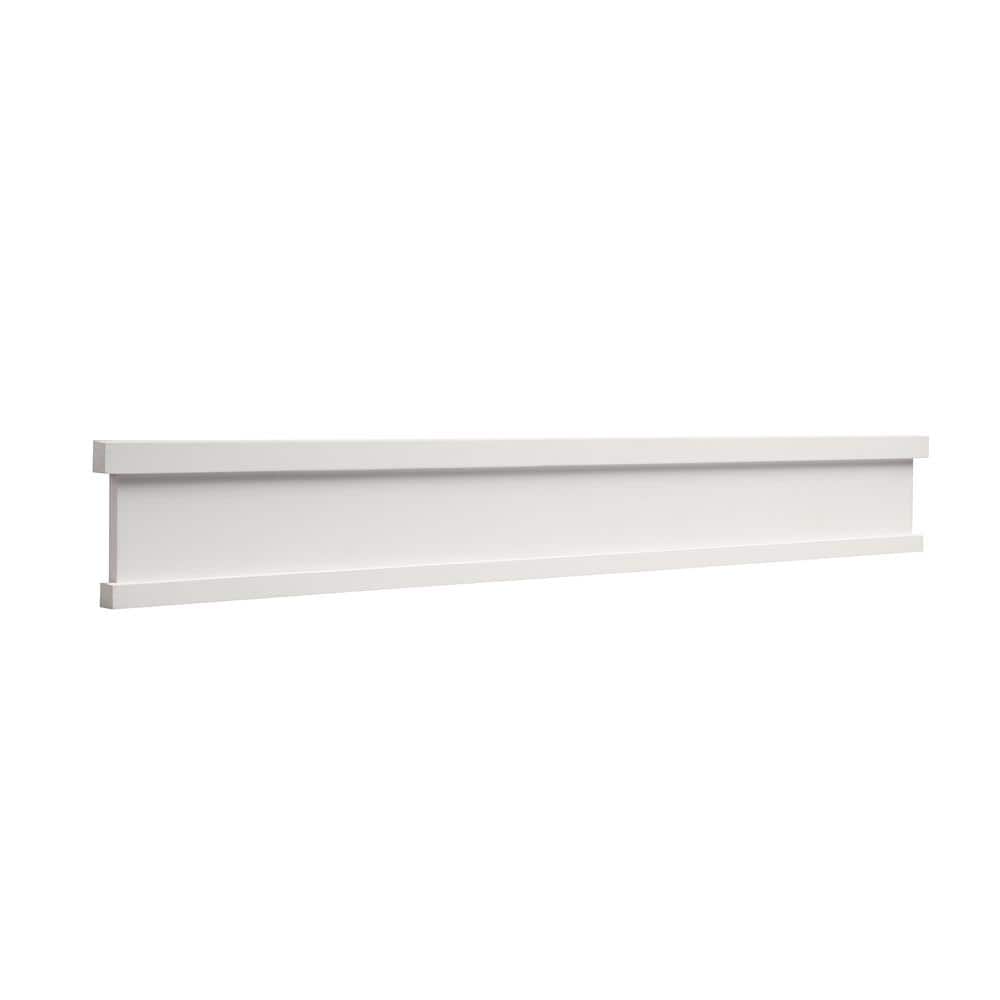 1 in. x 5.25 in. x 38.625 in. Primed Poplar Wood Craftsman Crosshead for 30 in. Door