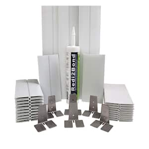 4 in.Thick Series Silicone System Glass Block Installation Kit (10 Block Kit for 8 in. x 8 in. x 4 in. or Smaller Block)