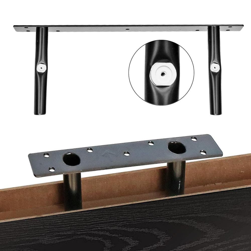 Bathroom Shelves Over Toilet Wall Mounted Floating Shelves Farmhouse Shelf Toilet Paper Storage Small 16 inch Set of 3,Black