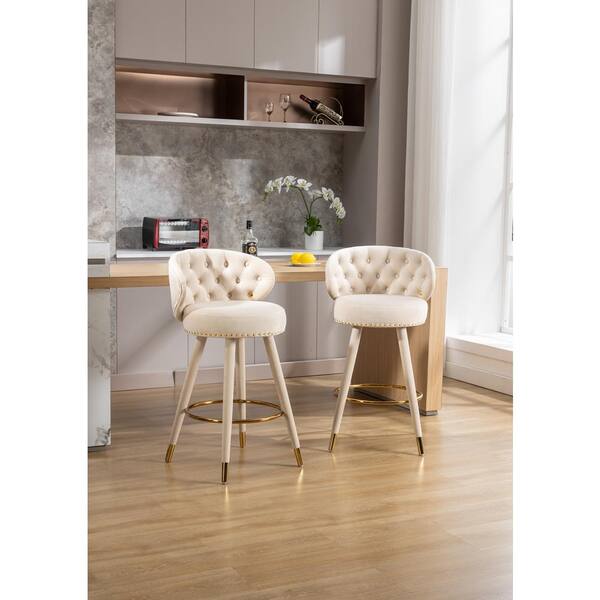 Carlisle backless swivel online counter stool