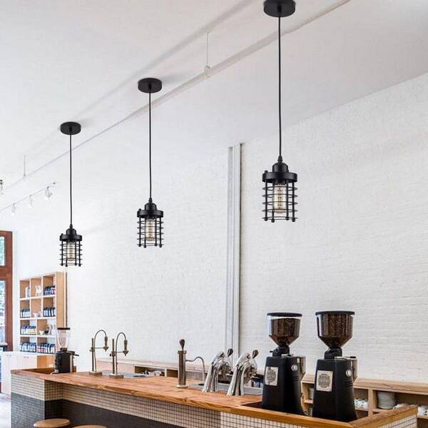FILM ペンダントライト Iron mini A pendant lamp OUKANING 1-Light Unique Industrial Mini Metal Hanging Lamp