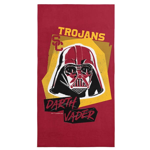 THE NORTHWEST GROUP NCAA USC Darth Vader Cotton/Polyester Blend Multicolor Printed Beach Towel