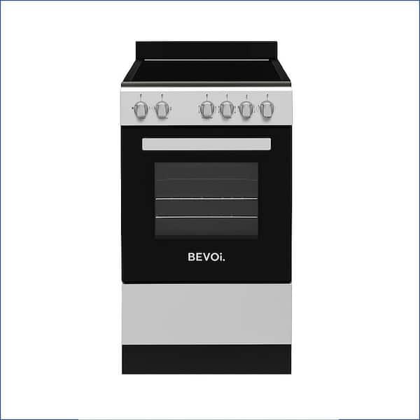 20 in. 4-Element Freestanding Electric Range in Stainless Steel