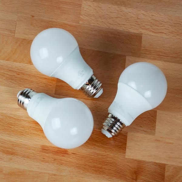 home depot warm light bulbs