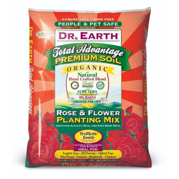 DR. EARTH 1.5 cu. ft. Total Advantage Rose and Flower Planting Mix