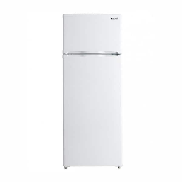Bevoi 7.1 cu. ft. Freestanding Standard Top Freezer Refrigerator in White