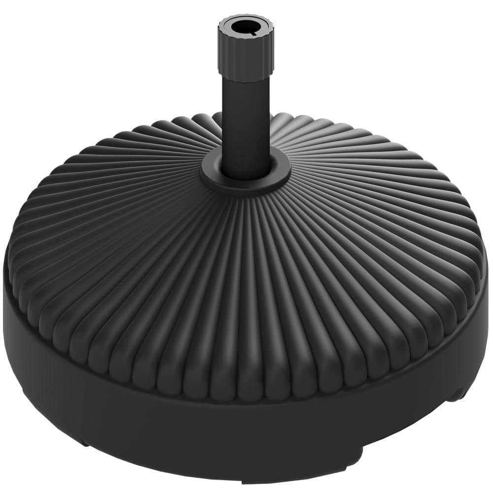 Plastic Round Patio Umbrella Base Holder, Filled Up to 62 lbs with Sand or 51 lbs with Water HDPE price history on PriceWatchPro