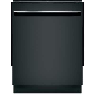 24 in. Black Top Control Smart ADA Dishwasher with Stainless Steel Tub and 51 dBA