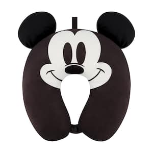 Disney Mickey Mouse Neck Travel Pillow with 3D Ears Black