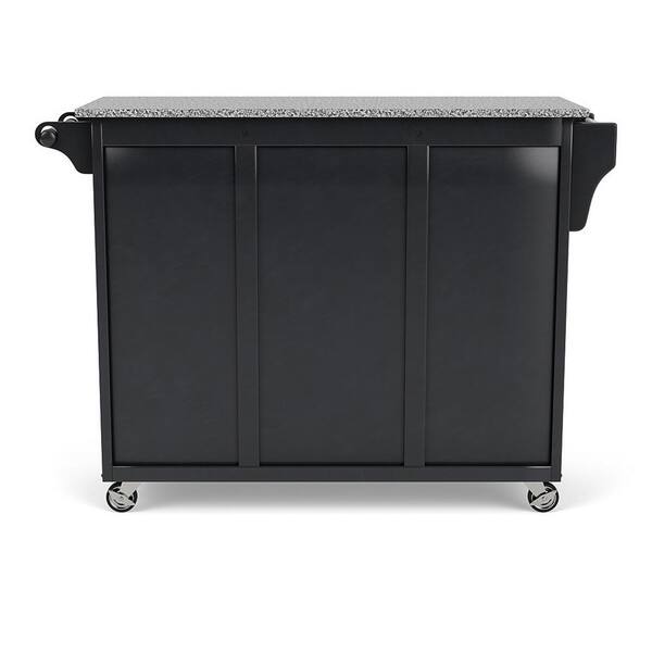 Best Selling Home Decor Gray Mdf Base with Wood Top Rolling Kitchen Cart (17.75-in x 31.5-in x 34.5-in)